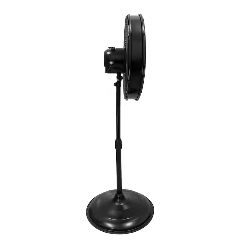 Black Oscillating Pedestal Fan G318