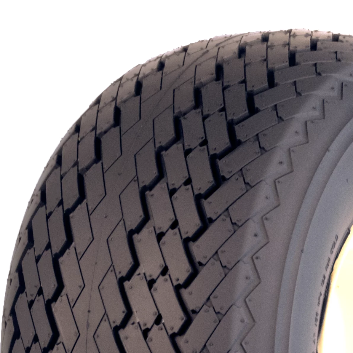 8.50-8 Golf Cart Tire and Wheel 4 lug Almond Color Wheel Z187860