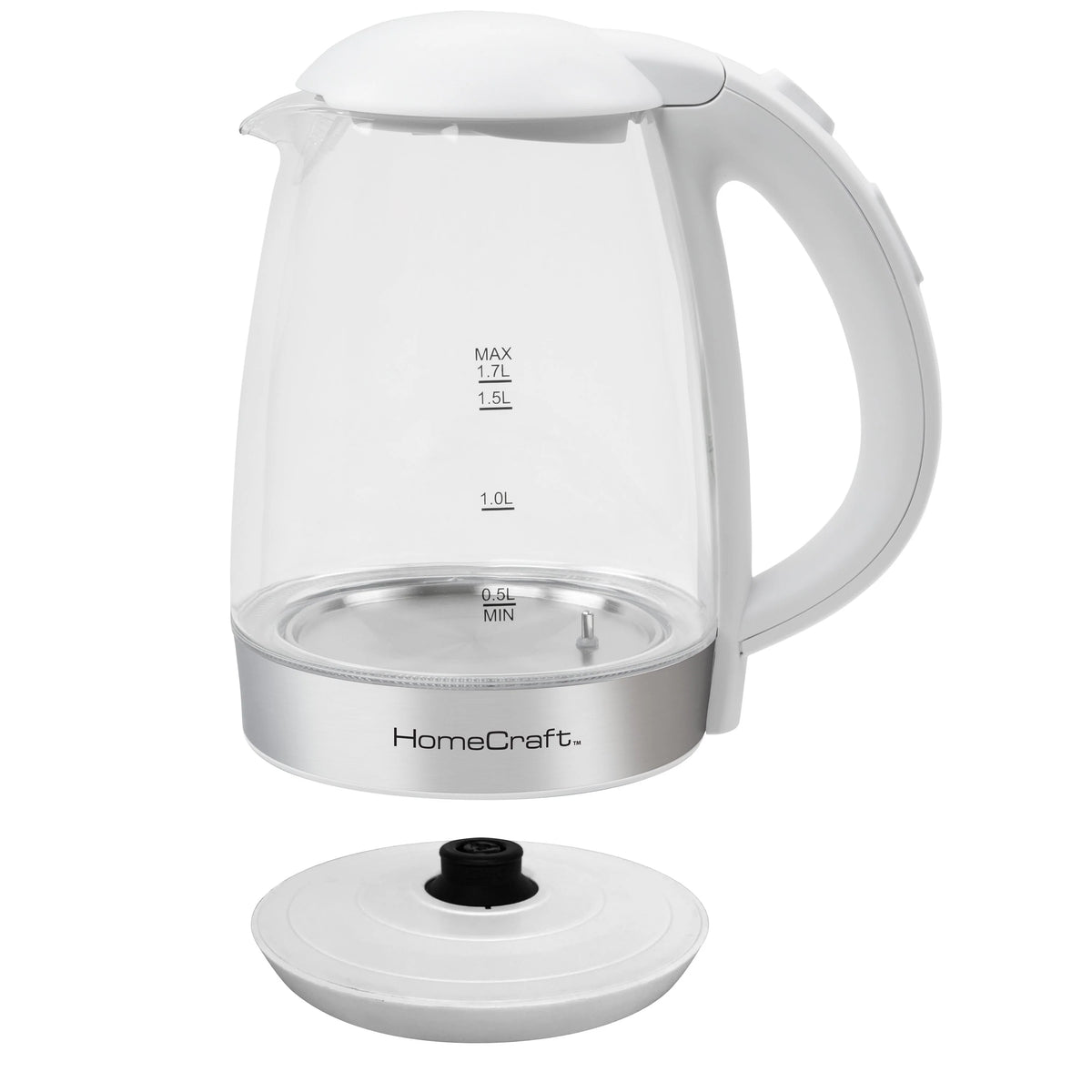1.7L Electric Glass Kettle Y555