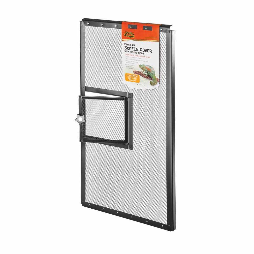 Fresh Air Screen Cover with Hinged Door D7567