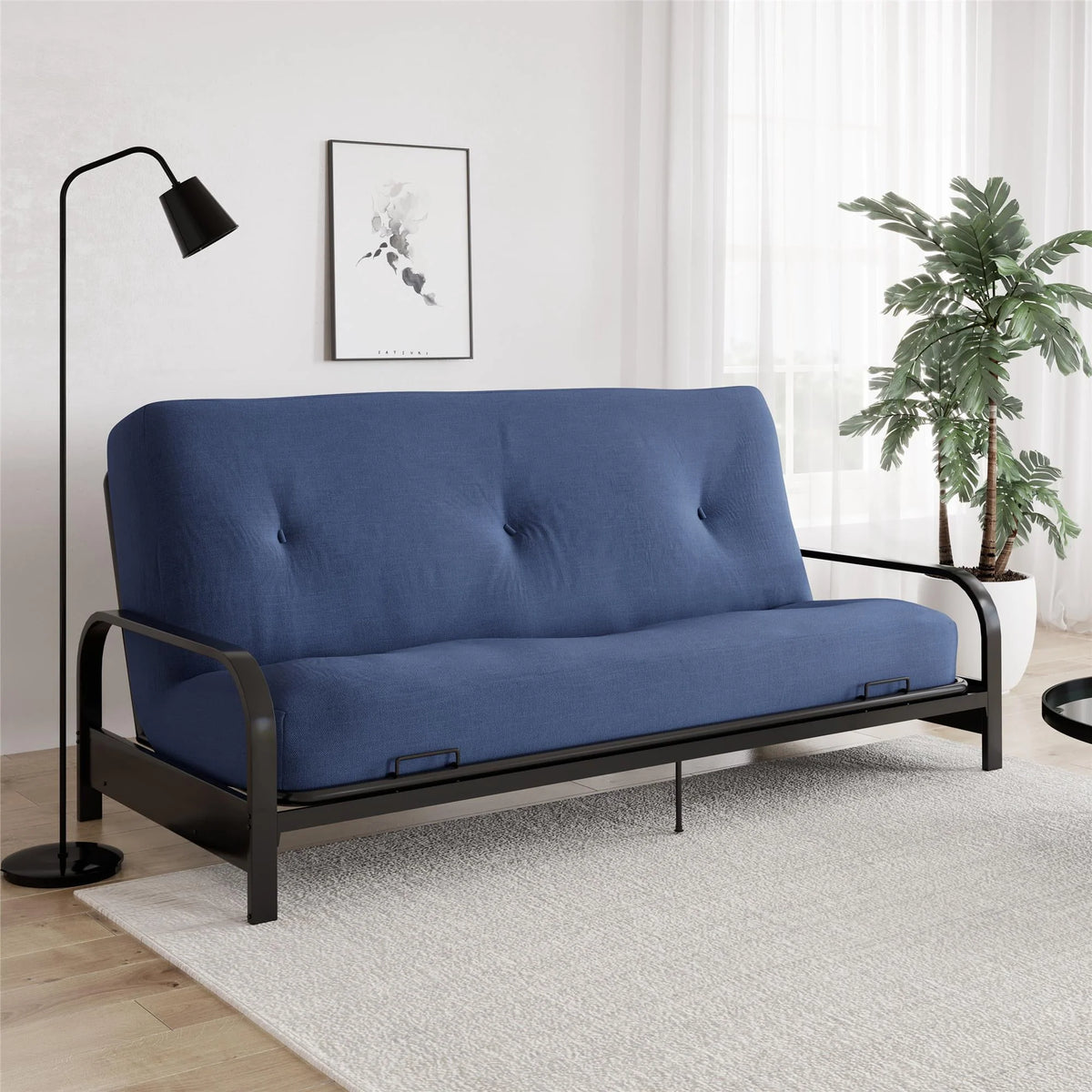Blue 8 Inch Full Futon Mattress G923