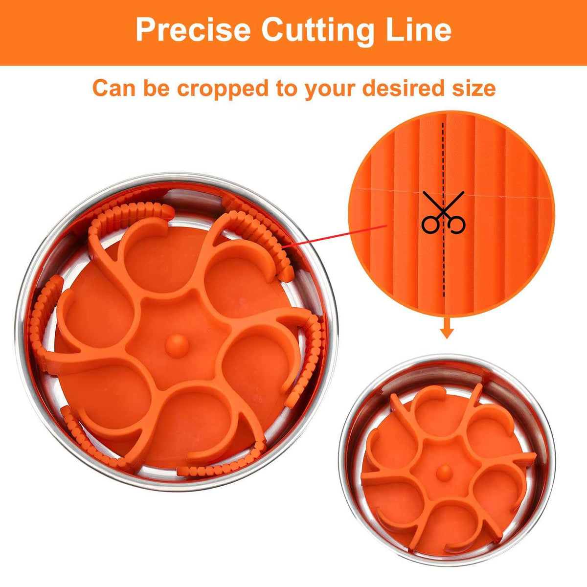 Silicone Spiral Slow Feeder Dog Bowl D476089