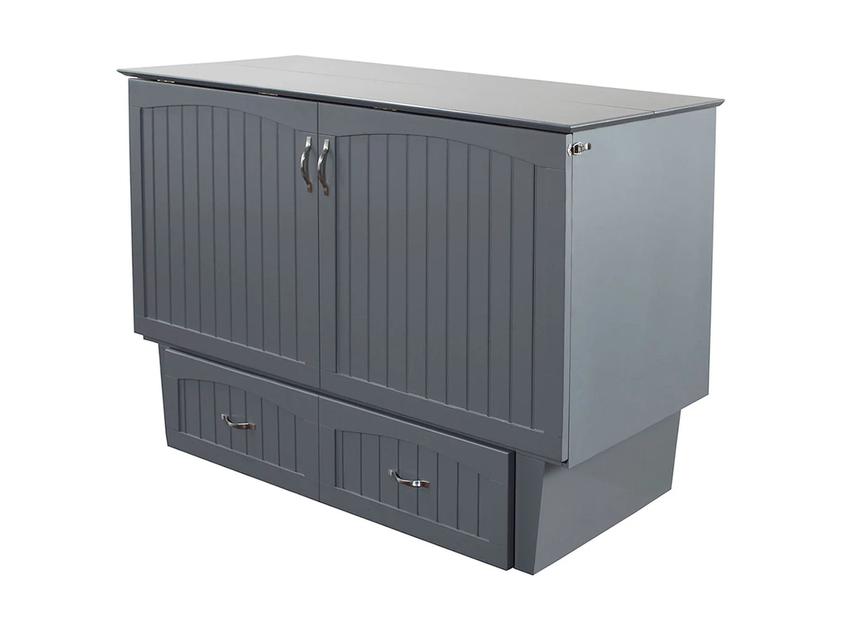 Murphy Bed Chest with Mattress S9437