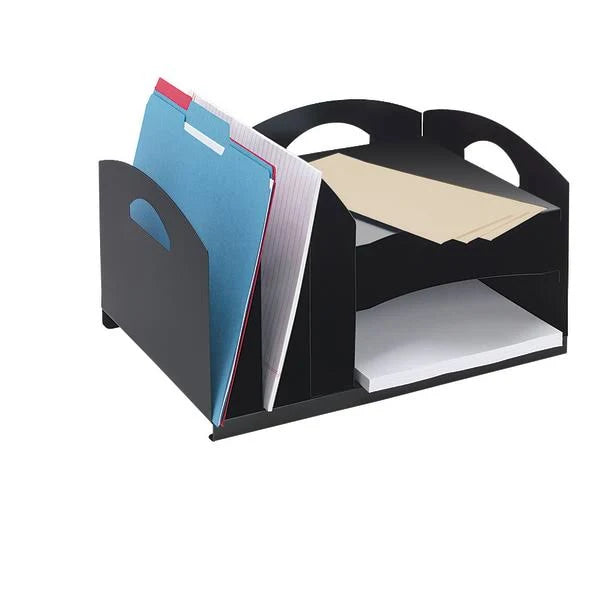 Letter Size Vertical/Horizontal Organizer, Black E506