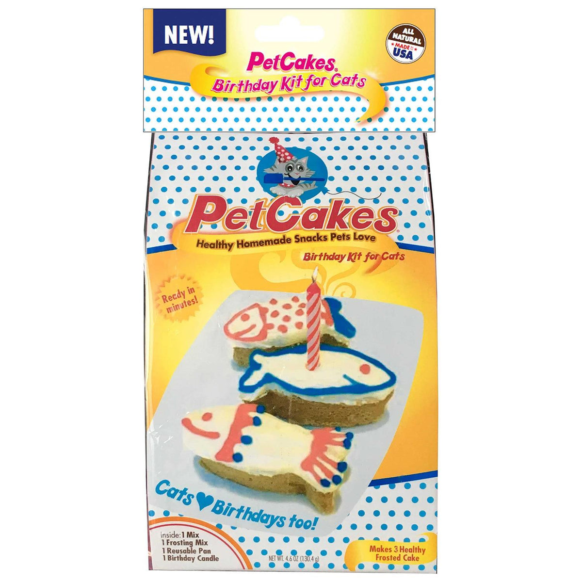 Cat Birthday Cake Kit X323146