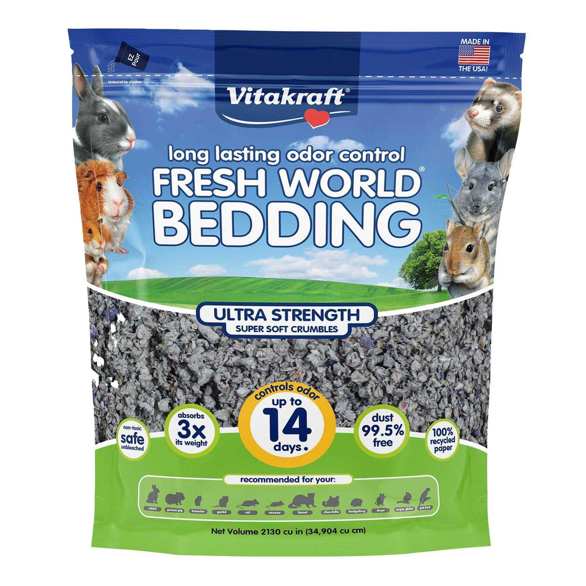 Fresh World Bedding for Small Animals Y771297