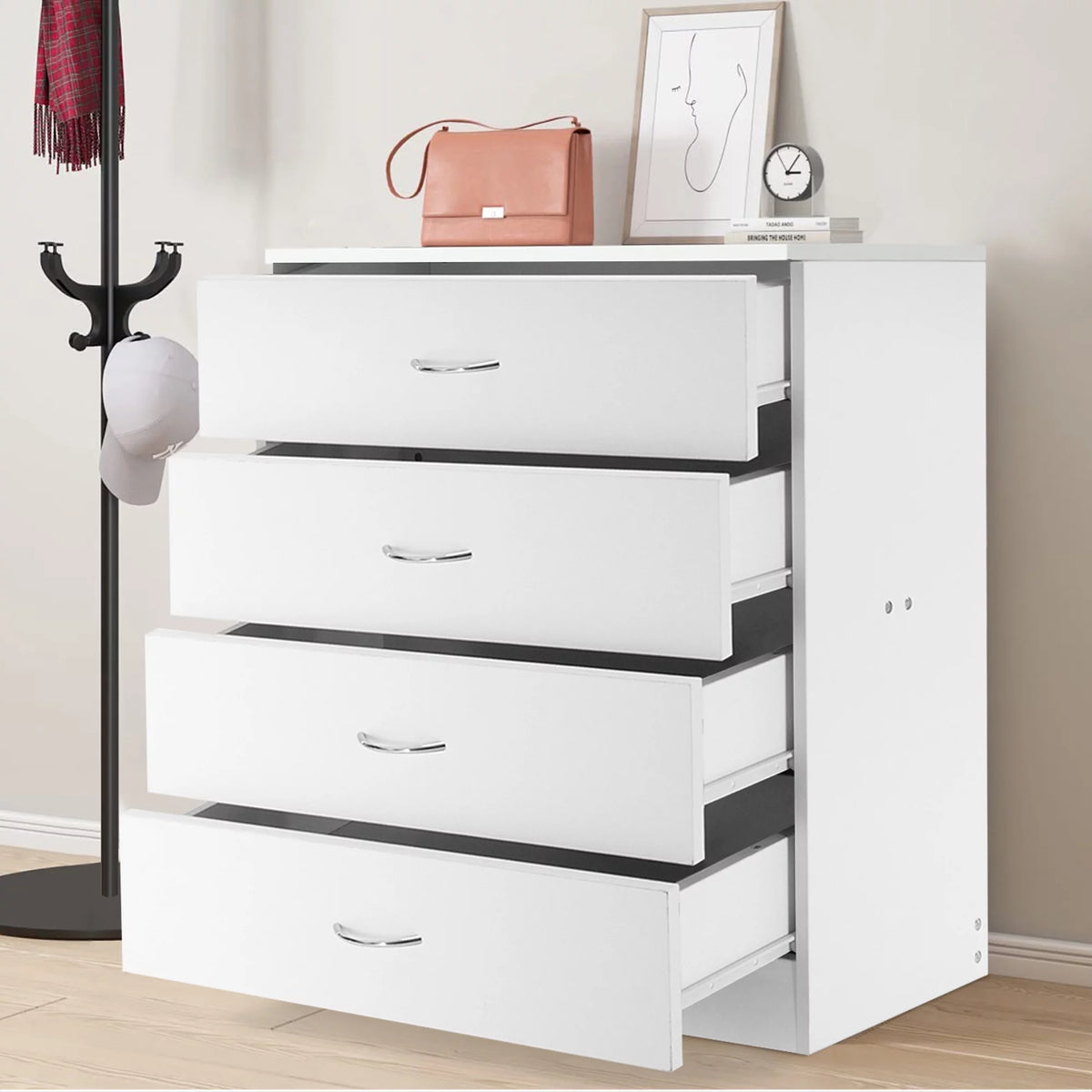 Black 3 Drawer Dresser D36415