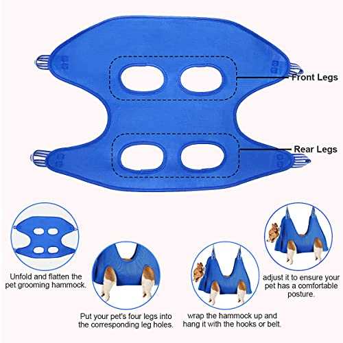 Pet Grooming Hammock Harness W90697