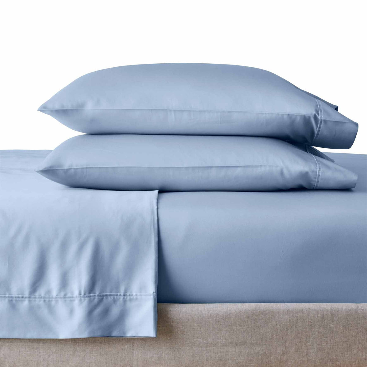 100% Cotton Sateen 300 Thread Count Queen Sheet Set D414357