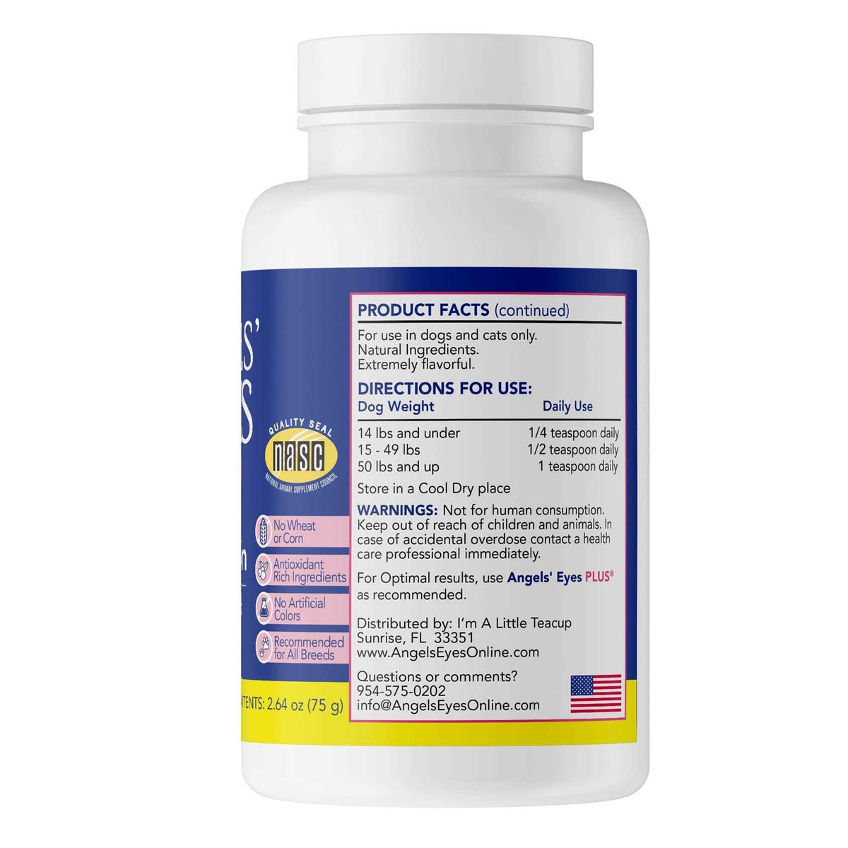 Chicken Flavor Tear Stain Powder D125