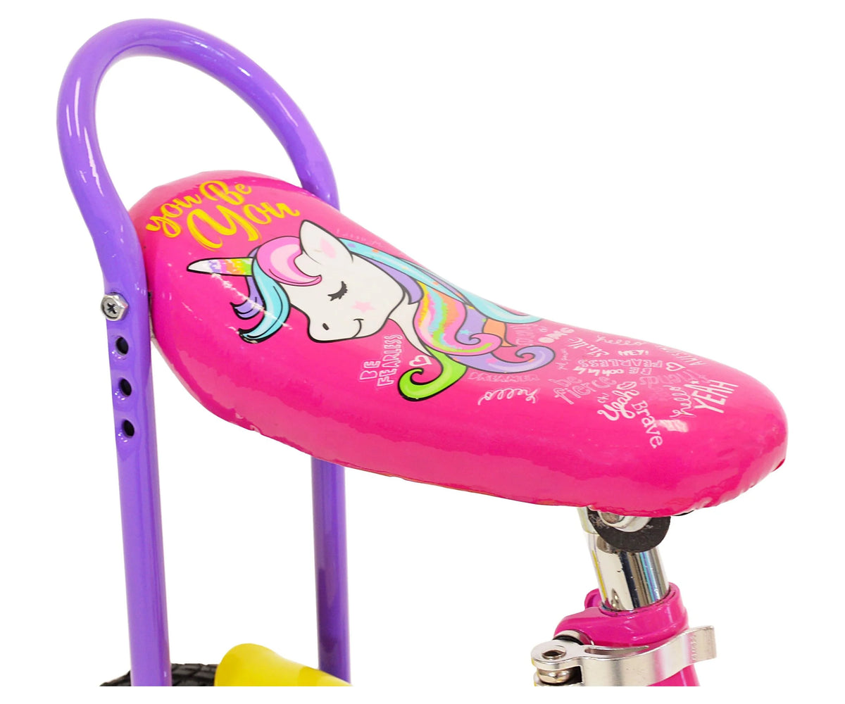 Girl's 12 in. Pink and Purple Bicycle P1120