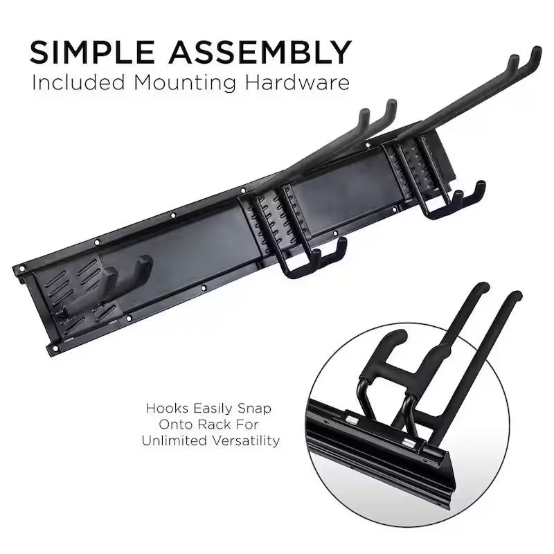 Wall Mounted Garage Tool Storage Rack Y995