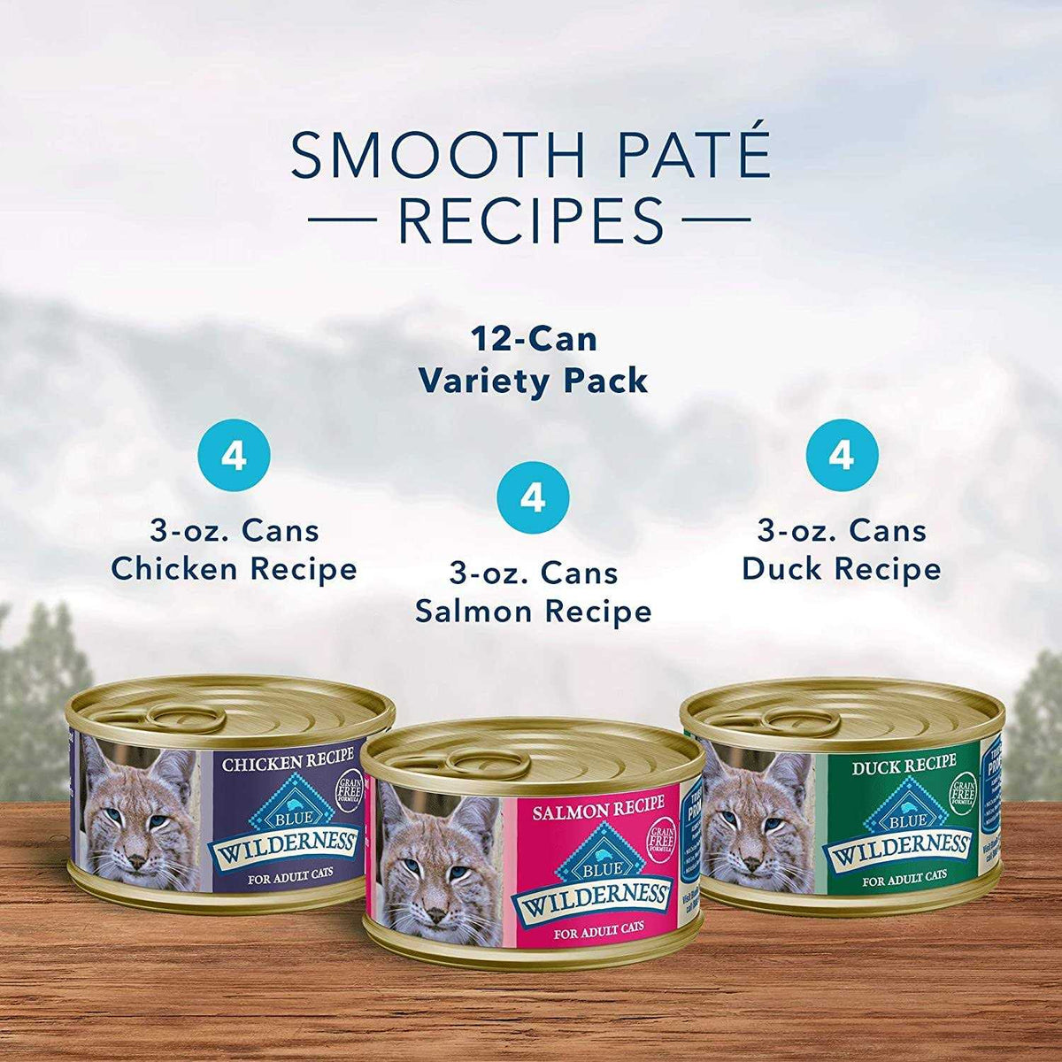 Wet Cat Food Variety Pack L829
