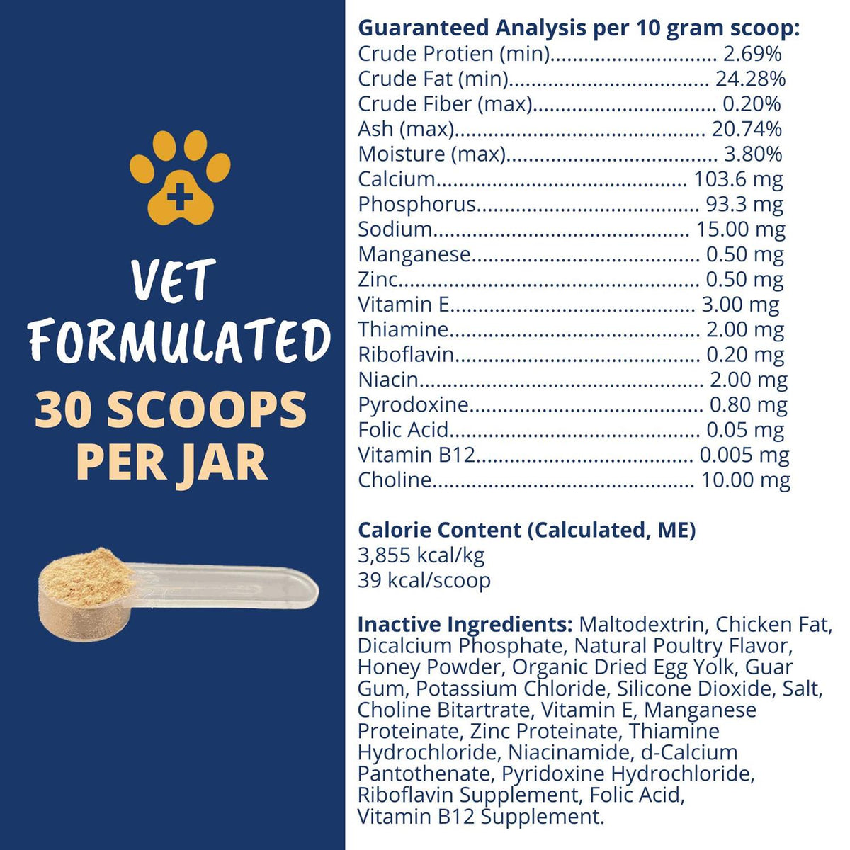 Ready Cal Powder for Dogs U1709
