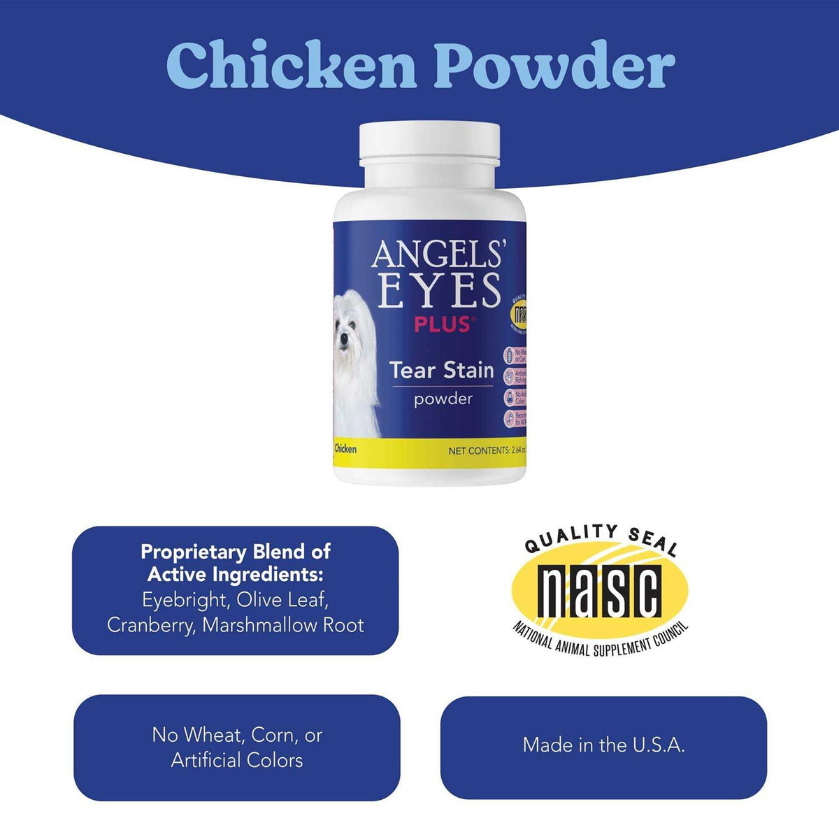 Chicken Flavor Tear Stain Powder D125