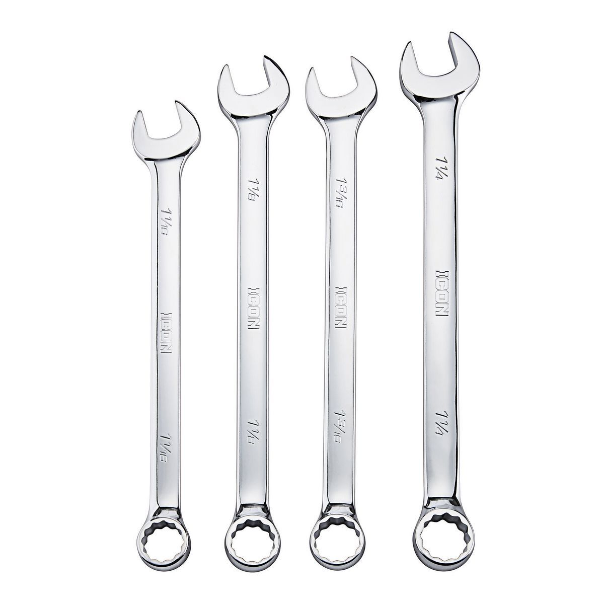 4 Piece SAE Combination Wrench Set L4304
